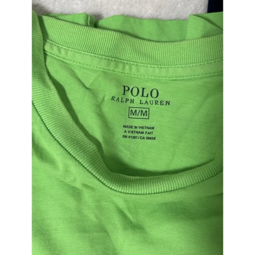 polo ralph lauren t shirt men Med Set Of Two Green And‎ Navy